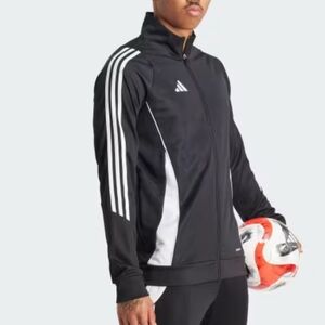 Adidas Mens Training Stripe Zip Up Jacket Sz M